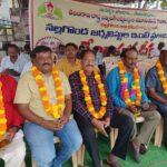 నల్గొండ జిల్లా TUWJ–IJU ఆధ్వర్యంలో జర్నలిస్టుల ఇళ్ల స్థలాల కోసం రిలే నిరాహార దీక్షలు