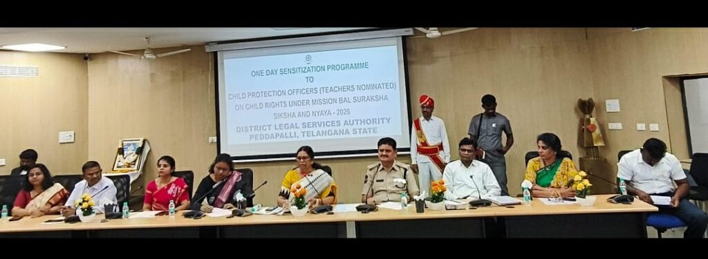 బాలల రక్షణలో ఉపాధ్యాయుల పాత్ర కీలకం -, ప్రిన్సిపల్ డిస్ట్రిక్ట్ అండ్ సెషన్స్ జడ్జి సునీత కుంచాల