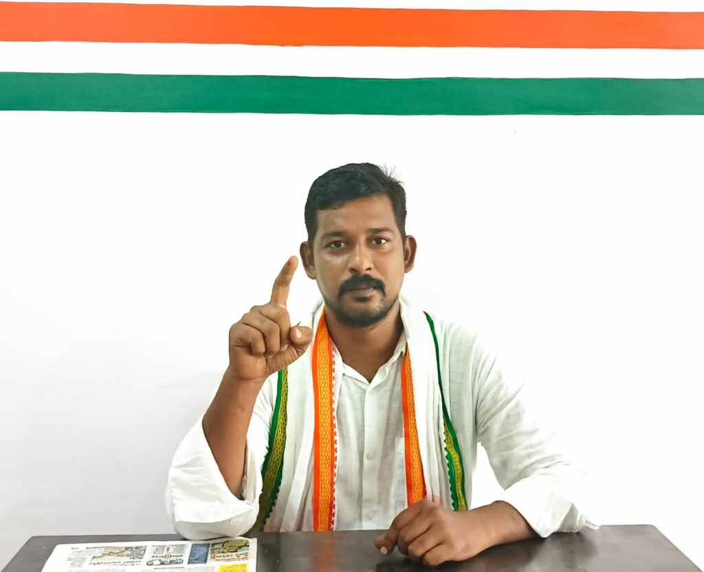 ఖబర్దార్ రేగా.. ప్రభుత్వంపై, మంత్రులపై ముఖ్యమంత్రిపై మరియు ఎమ్మెల్యే పాయం పై అనుచిత వ్యాఖ్యలు చేస్తే తరిమి కొడతాం :- యూత్ కాంగ్రెస్ వైస్ ప్రెసిడెంట్ గొల్లపల్లి నరేష్ కుమార్